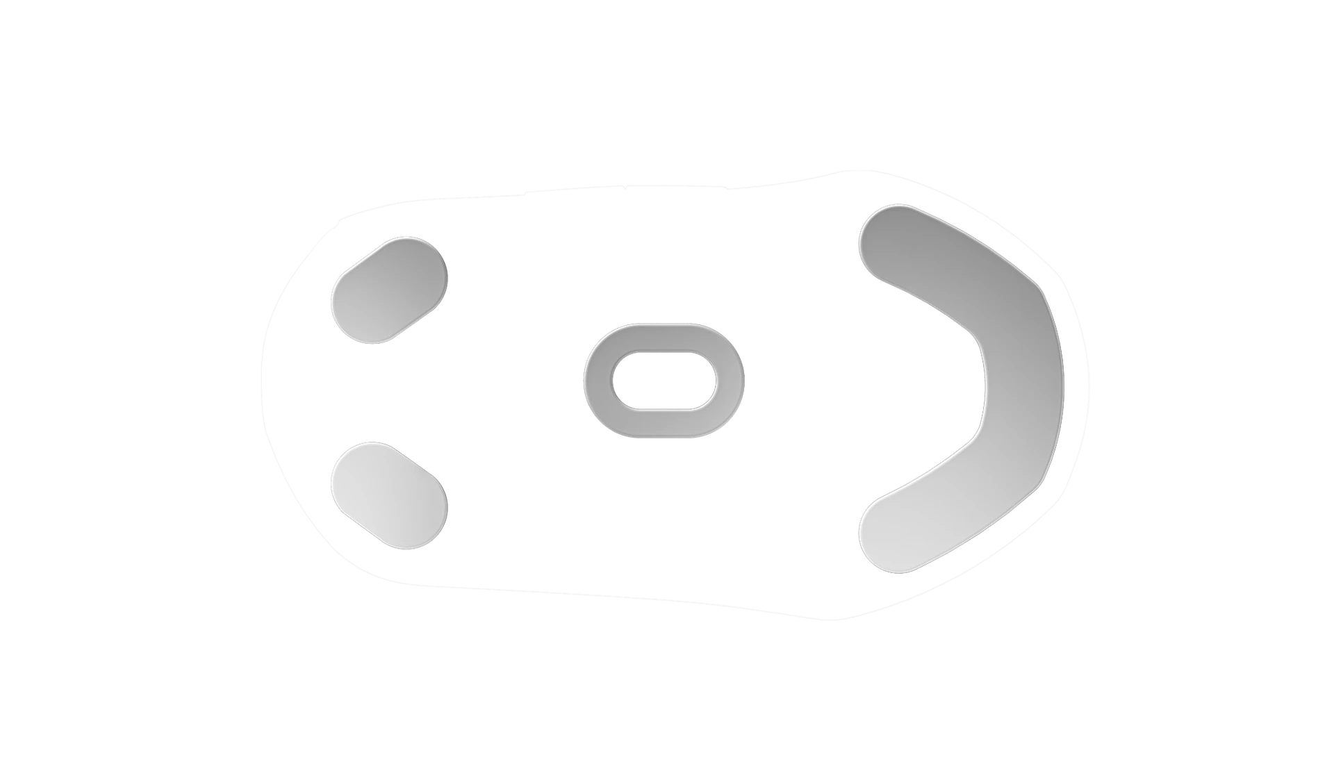 Prime and Prime Wireless Mouse Feet - View 2