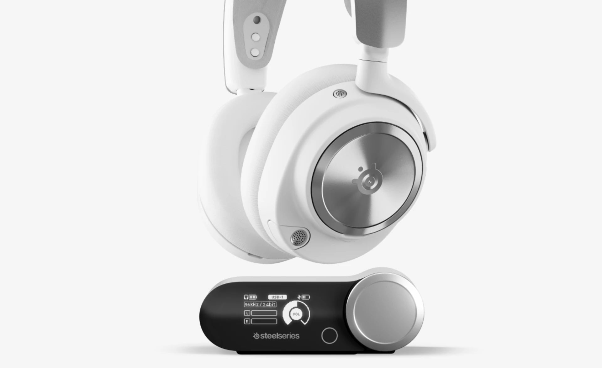 Arctis Nova Pro Wireless for PC & PlayStation White - Blemished Box