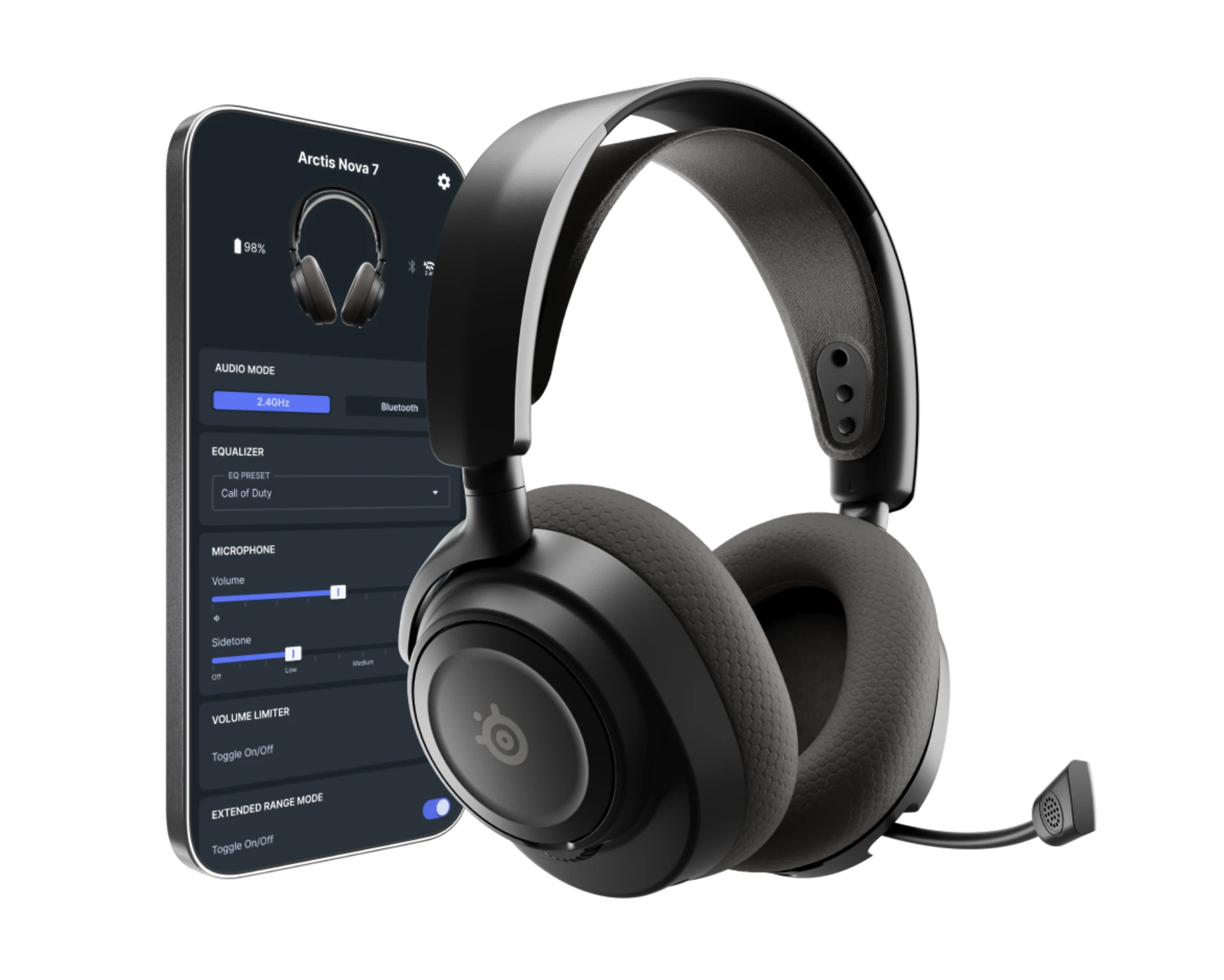 Arctis Nova 7 Wireless Gen 2 - View 2
