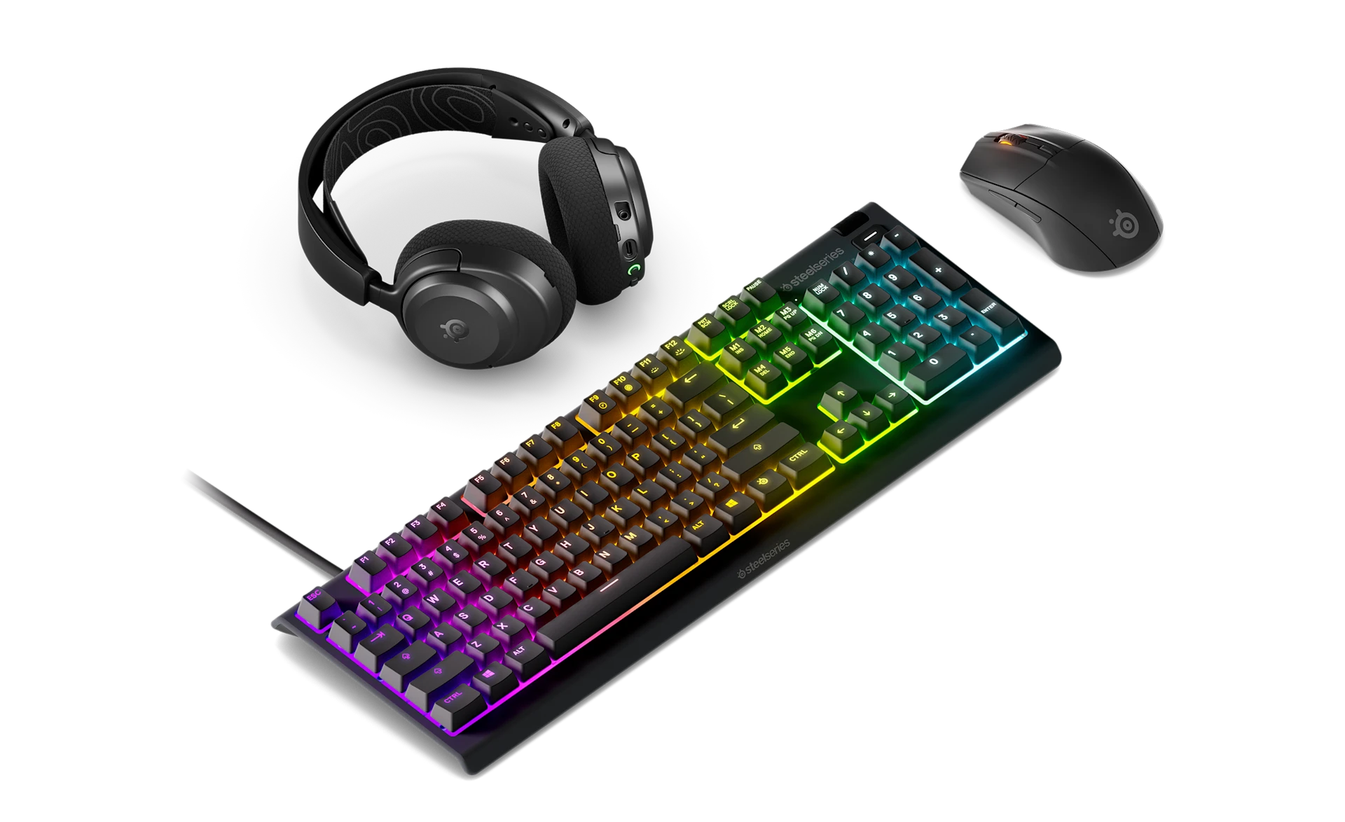 Arctis Nova 3X Wireless + Apex 3 + Rival 3 Wireless