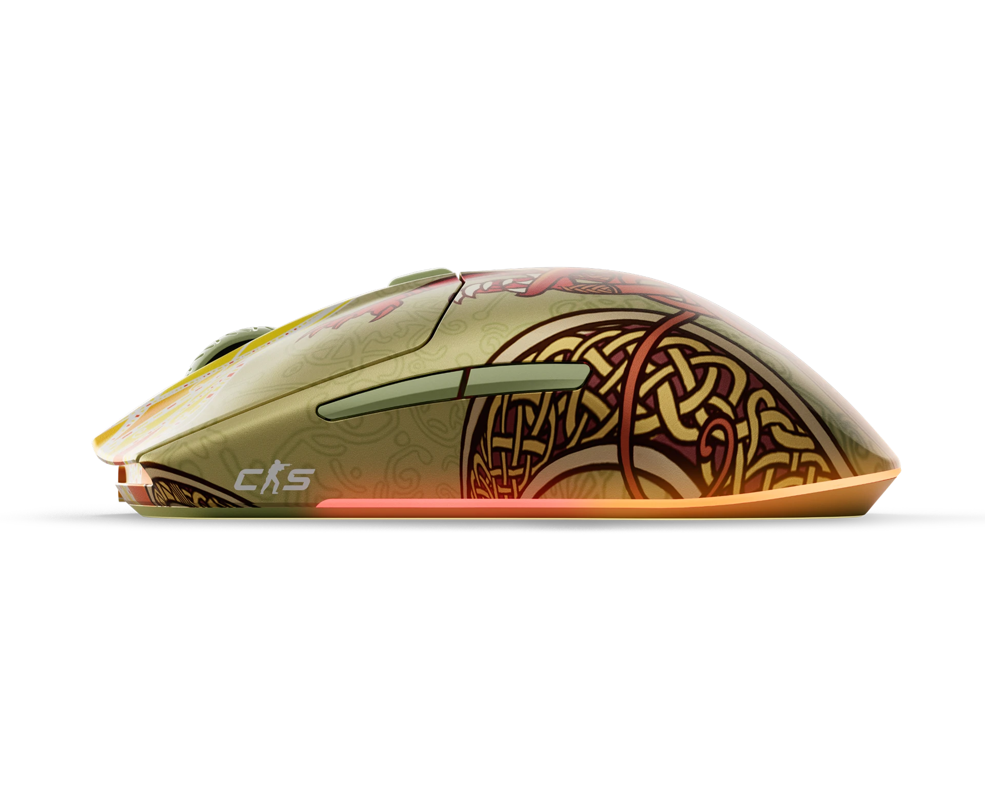 SteelSeries Wireless Gaming Mouse CS2 Dragon Lore Edition - View 2